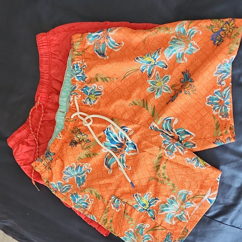 2 Tommy Bahama Men's swim trunks